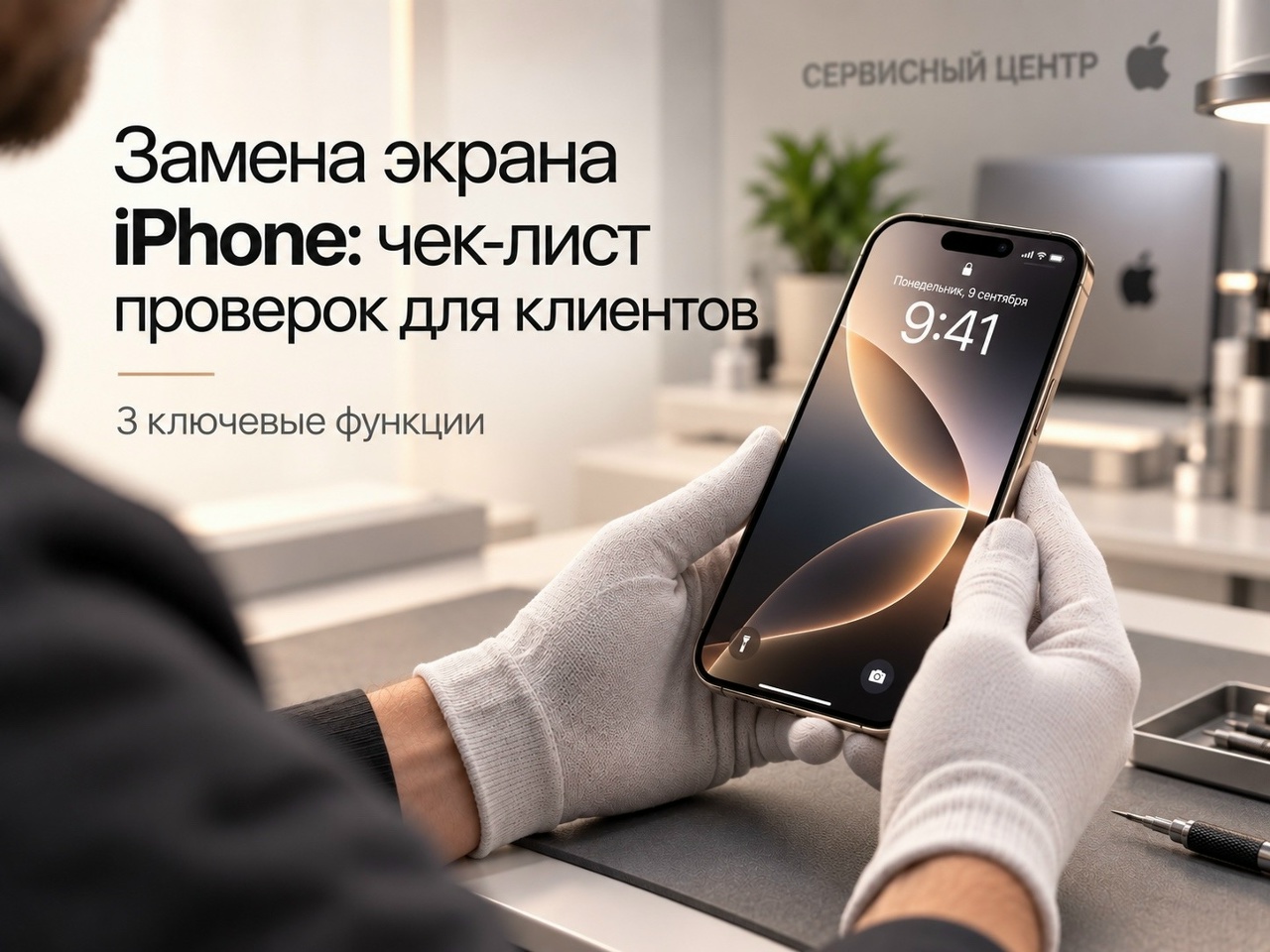 Чек-лист: что проверить в iPhone после замены дисплея