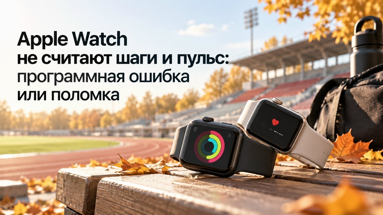 Apple Watch не считают шаги и пульс и не синхронизируются с iPhone