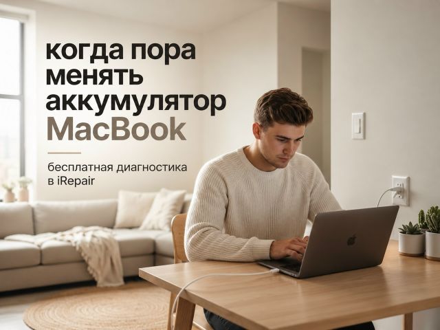 Как определить, что аккумулятор MacBook изношен и требует замены