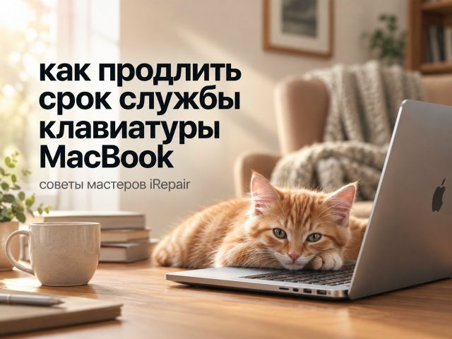Как очистить и продлить срок службы клавиатуры MacBook: советы мастера iRepair