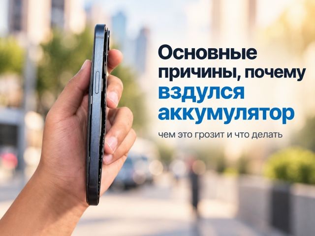 Что делать, если аккумулятор iPhone вздулся: инструкция от сервисного центра