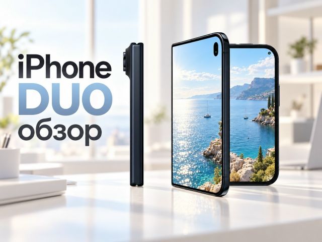 iPhone Duo: главные фишки первого складного iPhone от Apple