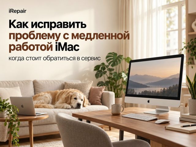 Почему тормозит iMac: от простых настроек до аппаратных проблем