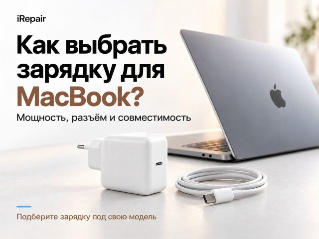 Как выбрать зарядку и адаптер для MacBook: гид от сервисного центра